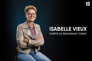 La cheffe Isabelle Vieux du restaurant TumKit jte sui à Sion